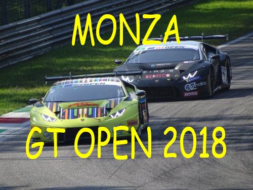 Monza: GT OPEN 2018